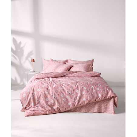 Πάπλωμα Υπέρδιπλο Kentia Brighton Pink- Bordeaux- White 220x240