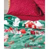 Παιδική Κουβέρτα Fleece Μονή Kentia Cupid Green-Red-White 160x220