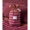 Σετ Παπλωματοθήκη Υπέρδιπλη 3 Τεμαχίων Kentia Esra 17 Burgundy-Dark Red-Orange 225x245