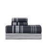 Σετ Σεντόνια Μονά 3 Τεμαχίων Kentia Festival 30 Black-Grey-White 160x270