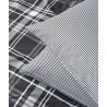 Σετ Μαξιλαροθήκες 2 Τεμαχίων Kentia Festival 30A Black-White 50X70