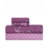 Σετ Σεντόνια Υπέρδιπλα 4 Τεμαχίων Kentia Gaya Mauve- Old Rose 240x270