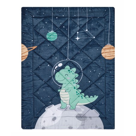 Παιδικό Κουβερτοπάπλωμα Μονό Kentia Geler Blue-Green-Beige-Grey 160x220