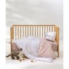 Σετ Σεντόνια Κούνιας 3 Τεμαχίων Kentia Giffy White-Beige-Black 120x170