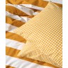 Σετ Μαξιλαροθήκες 2 Τεμαχίων Kentia Iokasti 03A Mustard-White 50X70
