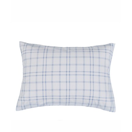 Σετ Μαξιλαροθήκες 2 Τεμαχίων Kentia Jinu 16A White-Light Blue 50X70