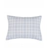 Σετ Μαξιλαροθήκες 2 Τεμαχίων Kentia Jinu 16A White-Light Blue 50X70