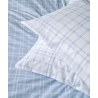 Σετ Μαξιλαροθήκες 2 Τεμαχίων Kentia Jinu 16A White-Light Blue 50X70