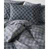 Σετ Σεντόνια Μονά 3 Τεμαχίων Kentia Karavagio 30 Anthracite-Light Grey 160x270