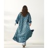 Κιμονό Kentia Ladon 02 Blue- Green- Beige