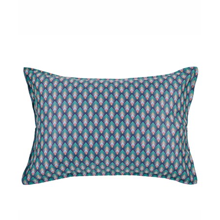 Σετ Μαξιλαροθήκες 2 Τεμαχίων Kentia Ladon 02 Blue- Green- Beige 50X70