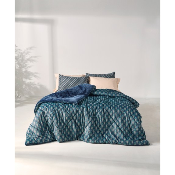 Κουβερτοπάπλωμα Υπέρδιπλο Kentia Ladon 02 Blue- Green-...