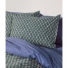 Σετ Σεντόνια Υπέρδιπλα 4 Τεμαχίων Kentia Ladon 02 Blue- Green- Beige 240x270