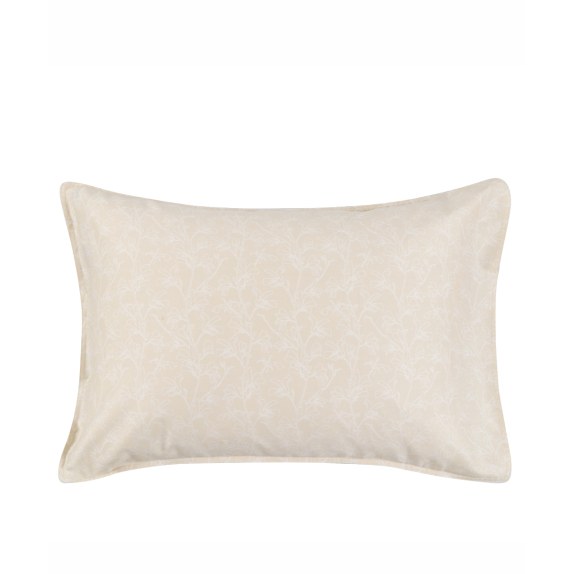 Σετ Μαξιλαροθήκες 2 Τεμαχίων Kentia Liliver A Beige-White...