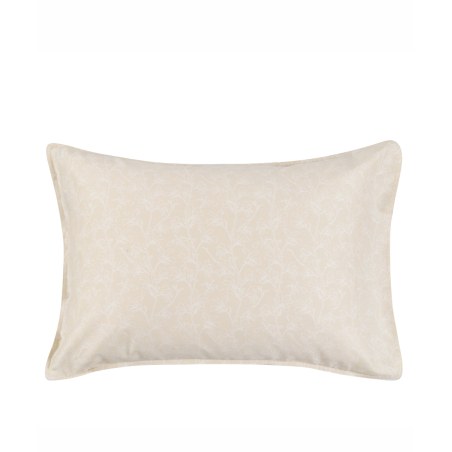Σετ Μαξιλαροθήκες 2 Τεμαχίων Kentia Liliver A Beige-White 50X70