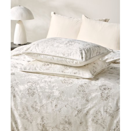 Σετ Παπλωματοθήκη King Size 3 Τεμαχίων Kentia Linsey Ecru 260x240