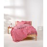 Σετ Παιδική Παπλωματοθήκη Μονή 2 Τεμαχίων Kentia Lola Red-Pink 165x245