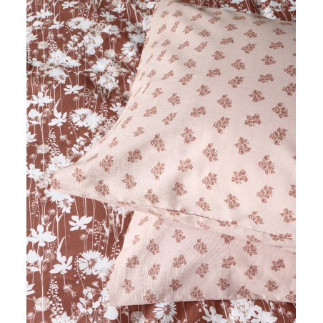 Σετ Μαξιλαροθήκες 2 Τεμαχίων Kentia Mado A Dusty Pink-Terracotta 50X70