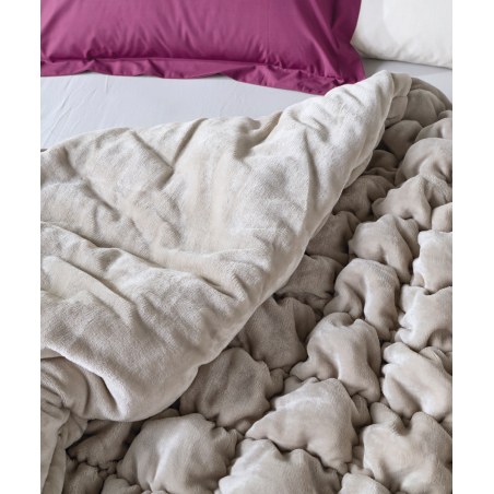 Κουβερτοπάπλωμα Υπέρδιπλο Kentia Marshmallow 12 Beige 220x240