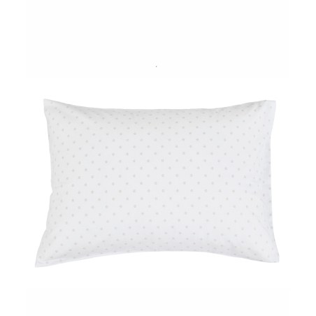 Σετ Μαξιλαροθήκες 2 Τεμαχίων Kentia Mary 26A White-Beige 50X70