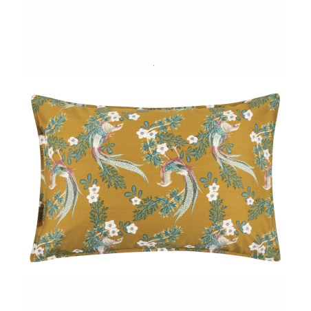 Σετ Μαξιλαροθήκες 2 Τεμαχίων Kentia Napoleon Mustard- Green- Ecru 50X70