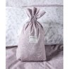 Σετ Σεντόνια Υπέρδιπλα 4 Τεμαχίων Kentia Nebula Dusty Pink-White 240x270