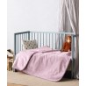 Κουβέρτα Βελουτέ Αγκαλιάς Kentia Notte 2618 Salmon Pink 80x100