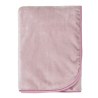 Κουβέρτα Βελουτέ Κούνιας Kentia Notte 2618 Salmon Pink 100x140