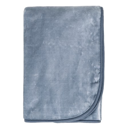 Κουβέρτα Βελουτέ Κούνιας Kentia Notte 2619 Blue 100x140