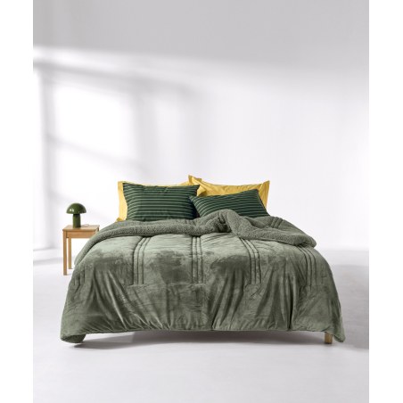 Κουβερτοπάπλωμα Ημίδιπλο Kentia Notturno 34 Olive 180x240