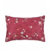 Σετ Μαξιλαροθήκες 2 Τεμαχίων Kentia Ofilia Red- Beige- White 50X70