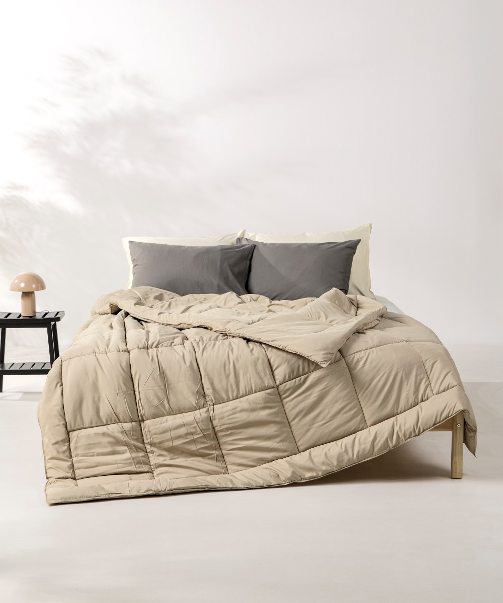 Πάπλωμα Ημίδιπλο Kentia Onar 26 Beige 180x240