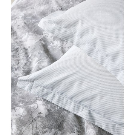 Σετ Μαξιλαροθήκες 2 Τεμαχίων Kentia Opalite 15A White-Beige 50X70