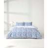 Σετ Μαξιλαροθήκες 2 Τεμαχίων Kentia Opalite 33 Blue Raf-White 50X70