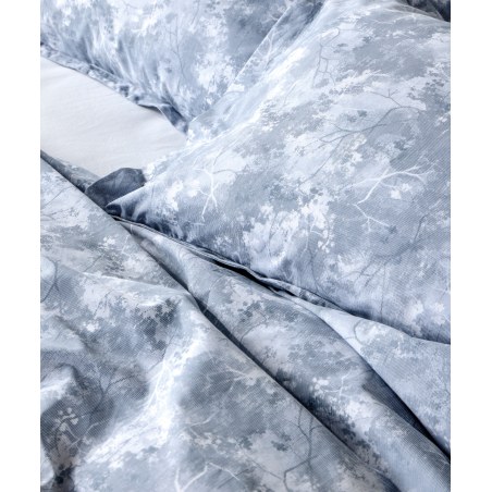 Σετ Σεντόνια Υπέρδιπλα 4 Τεμαχίων Kentia Opalite 33 Blue Raf-White 240x270