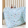 Σετ Σεντόνια Κούνιας 3 Τεμαχίων Kentia Roomy Veraman-Blue-White-Yellow 120x170