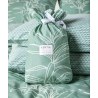 Σετ Σεντόνια King Size 4 Τεμαχίων Kentia Saporo 36 Mint Green- Light Green 270x270