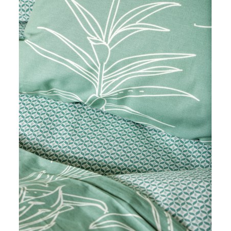 Σετ Σεντόνια Υπέρδιπλα 4 Τεμαχίων Kentia Saporo 36 Mint Green- Light Green 240x270
