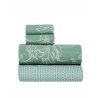 Σετ Σεντόνια Υπέρδιπλα 4 Τεμαχίων Kentia Saporo 36 Mint Green- Light Green 240x270