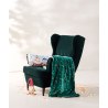 Χριστουγεννιάτικη Κουβέρτα Καναπέ Kentia Snow 263 130x170