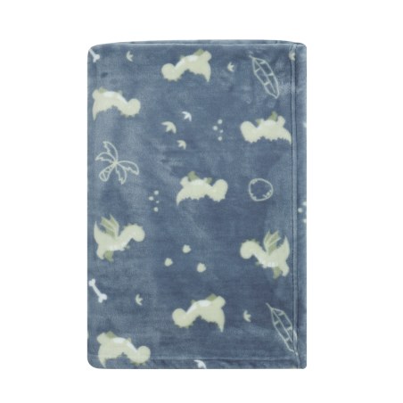 Κουβέρτα Fleece Αγκαλιάς Kentia Tiago Blue-Green-White 80x100