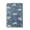Κουβέρτα Fleece Κούνιας Kentia Tiago Blue-Green-White 100x140