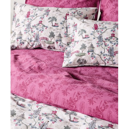 Πάπλωμα Υπέρδιπλο Kentia Ugetsu 15 Beige- Green- Blue- Old Rose 220x240
