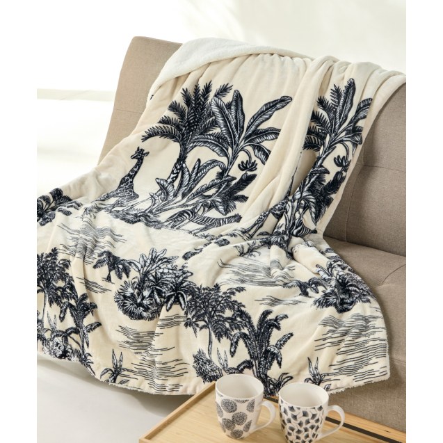 Κουβέρτα Καναπέ Kentia Walker 130x170