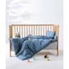 Σετ Παπλωματοθήκη Κούνιας 2 Τεμαχίων Kentia Yn 26 Blue 100x140