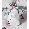 Σετ Σεντόνια Ημίδιπλα 3 Τεμαχίων Kentia Zanet White-Green-Raspberry-Red 190x270
