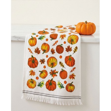 Σετ Πετσέτες Κουζίνας 5 Τεμαχίων Rythmos Pumpkin 40x60