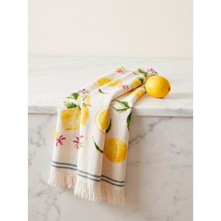 Σετ Πετσέτες Κουζίνας 5 Τεμαχίων Rythmos Lemons 40x60