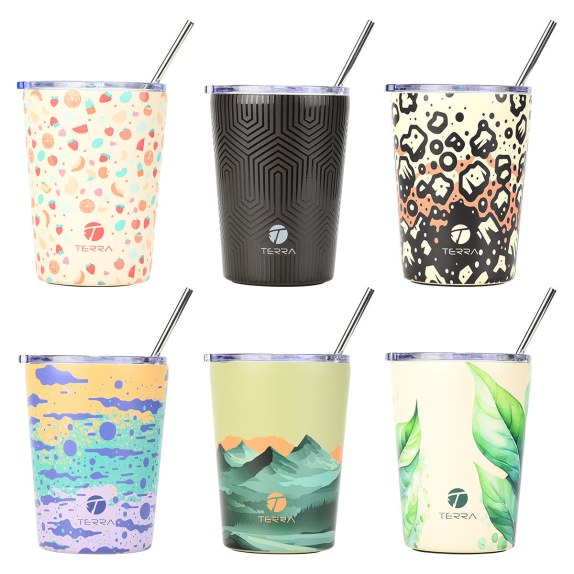 Terra Θερμος Coffee Mug Save The Aegean 350Ml Με Σχεδιο...