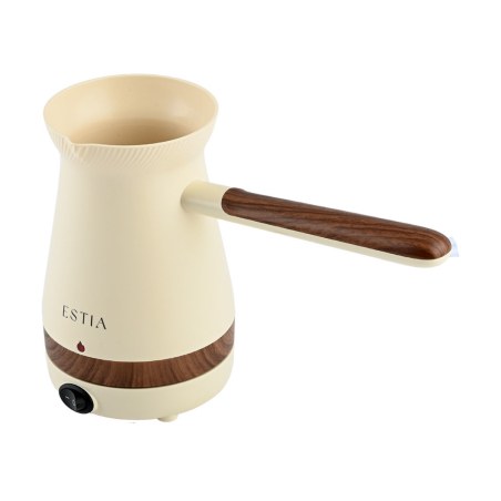 Estia Ηλεκτρικο Μπρικι Pure Cream 1000W Με Αποσπωμενη Βαση 360° 0.25Lt Κρεμ